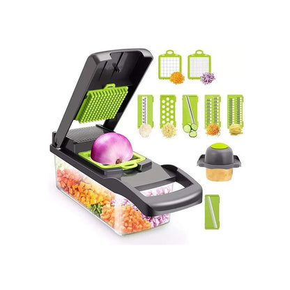 16 in 1 Vegetable Chopper Set with Slicer, Dicer, Grater, Peeler & Egg Separator