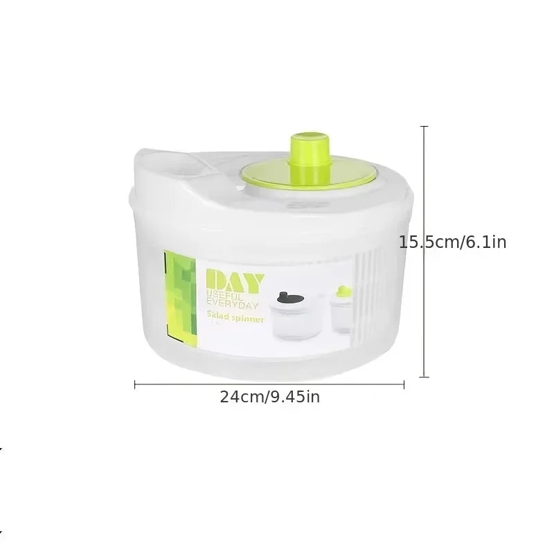 Salad Spinner Lettuce Washer & Vegetable Dryer Bowl for Fruits and Leafy Greens