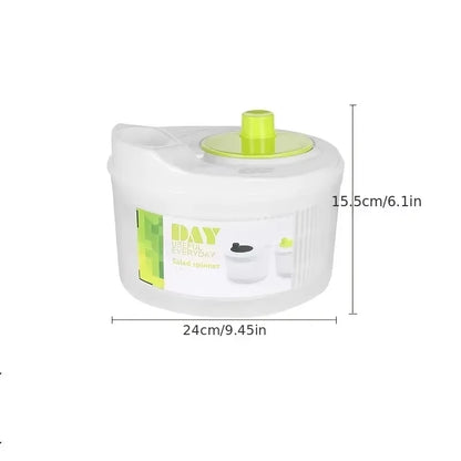 Salad Spinner Lettuce Washer & Vegetable Dryer Bowl for Fruits and Leafy Greens