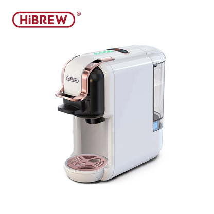 5-in-1 Capsule Espresso Coffee Machine with Hot & Cold Brew