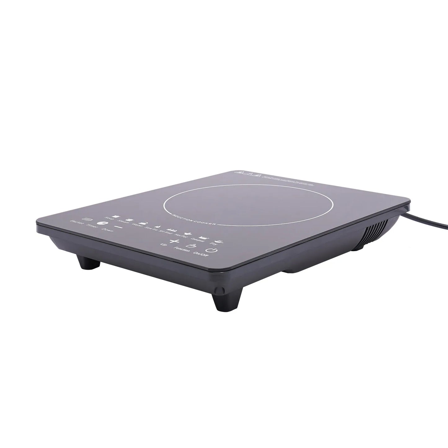 750W Portable Induction Cooktop with 8 Power Levels, Touch Control & 180-Minute Timer