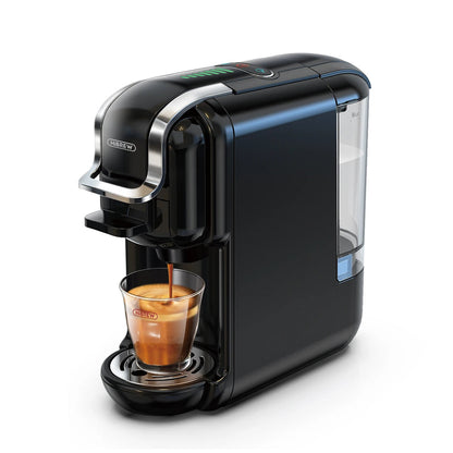 5-in-1 Capsule Espresso Coffee Machine with Hot & Cold Brew