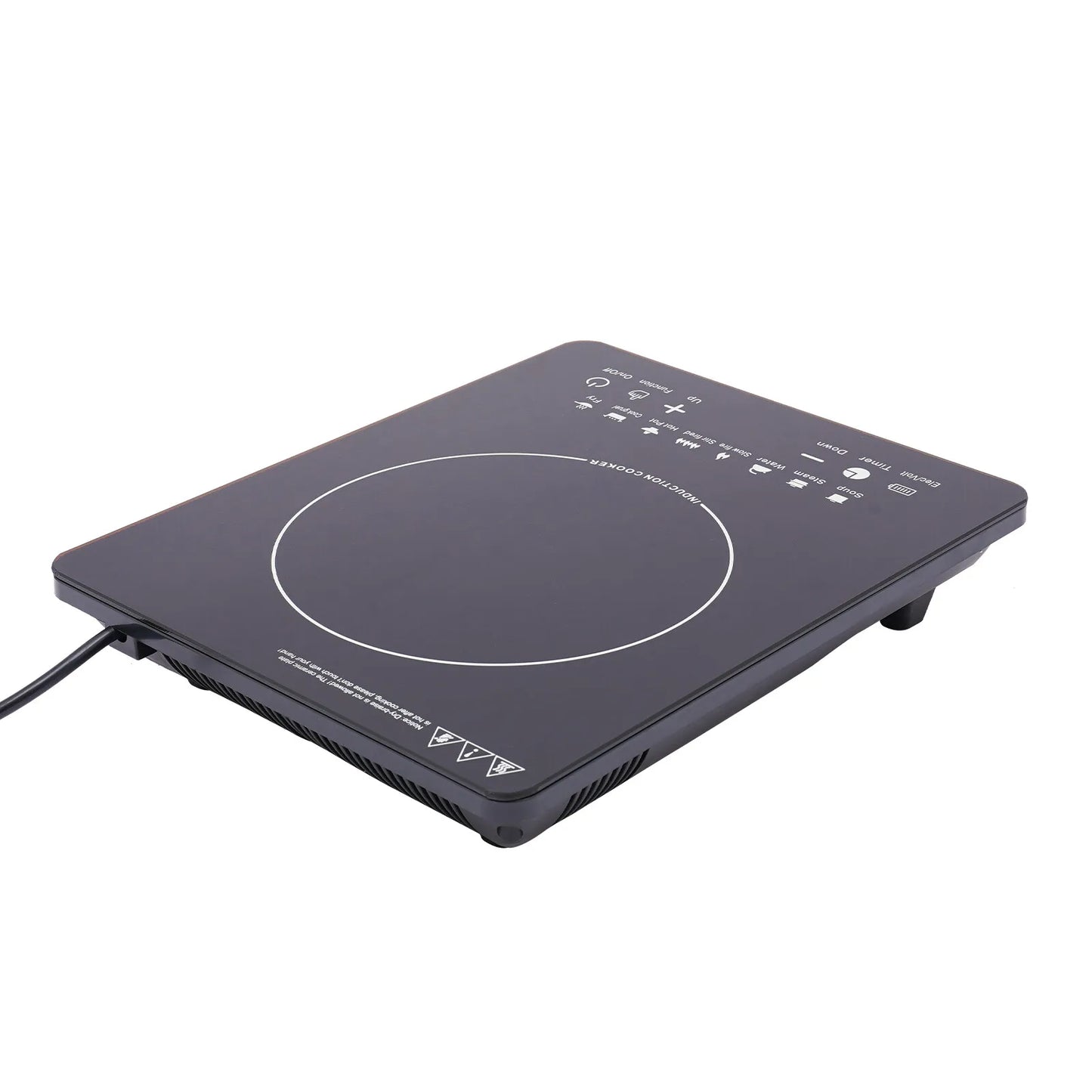 750W Portable Induction Cooktop with 8 Power Levels, Touch Control & 180-Minute Timer