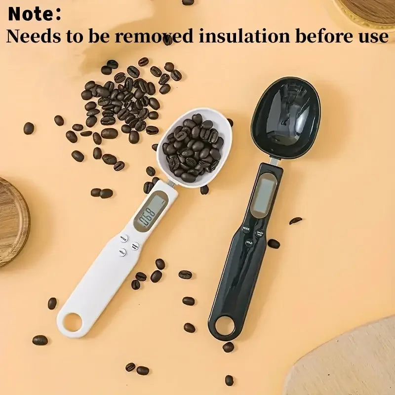 Digital Measuring Spoon Scale with LCD Display – 0.1g Precision Kitchen Food Scale