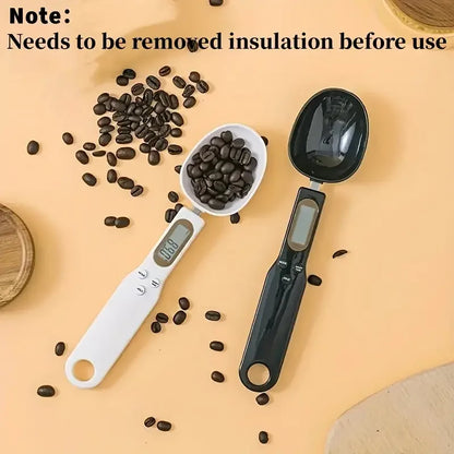 Digital Measuring Spoon Scale with LCD Display – 0.1g Precision Kitchen Food Scale